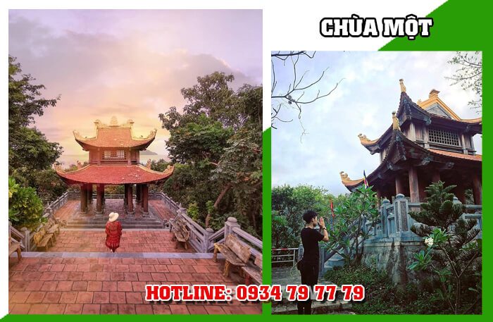 Một góc của Chùa Núi Một