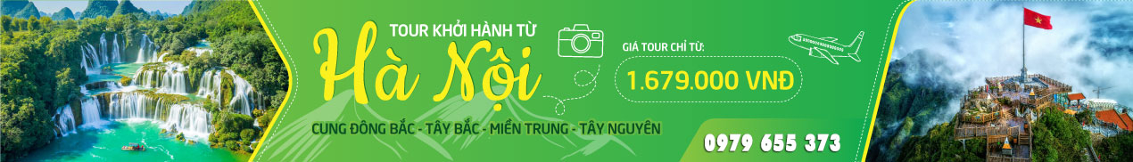 Tour du lịch khởi h&agrave;nh từ H&agrave; Nội