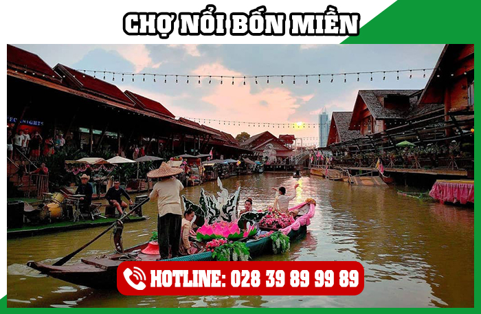 Chợ Nổi 4 Miền Thái Lan