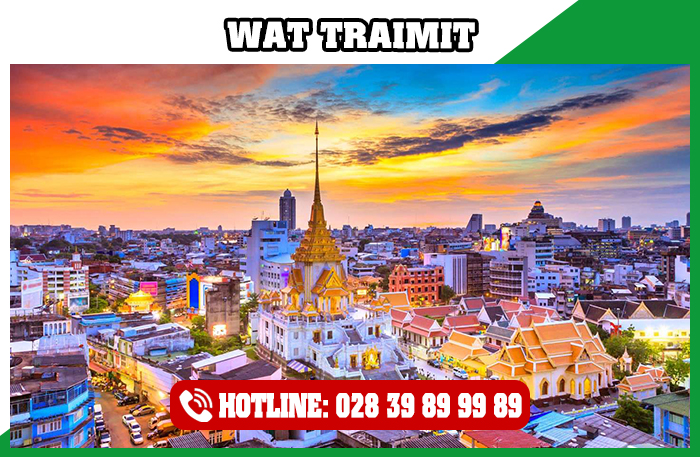 Chùa Wat Traimit Thái Lan