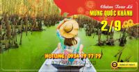 Du lịch Rừng Tràm Trà Sư Đảo Bà Lụa 2 ngày 2 đêm Lễ 2/9/2025