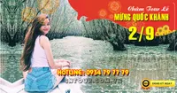 Du lịch miền Tây Đồng Tháp - Chùa Lá Sen 2 ngày 1 đêm Lễ 2/9/2025