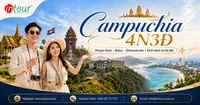Tour Du Lịch Campuchia 4 Ngày 3 Đêm: Phnom Penh - Bokor - Sihanoukville Khởi Hành Từ Hà Nội