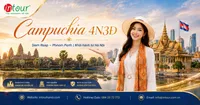 Tour Du Lịch Campuchia 4 Ngày 3 Đêm: Siem Reap - Phnom Penh Khởi Hành Từ Hà Nội