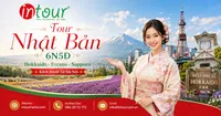 Tour Du Lịch Nhật Bản 6 Ngày 5 Đêm: Hokkaido - Furano - Sapporo Khởi Hành Từ Hà Nội