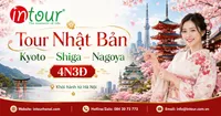 Tour  Nhật Bản 4 Ngày 3 Đêm: Kyoto - Shiga - Nagoya Khởi Hành Từ Hà Nội 