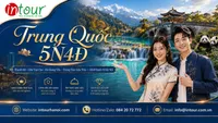 Tour Du Lịch Trung Quốc 5 Ngày 4 Đêm: Thành Đô - Cửu Trại Câu - Đô Giang Yến - Trung Tâm Gấu Trúc Khởi Hành Từ Hà Nội