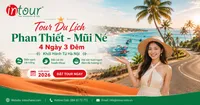 Tour Du Lịch Phan Thiết - Mũi Né 4 Ngày 3 Đêm Khởi Hành Từ Hà Nội