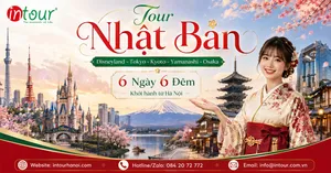 Tour Du Lịch Nhật Bản 6 Ngày 6 Đêm: Disneyland - Tokyo - Kyoto - Yamanashi - Osaka Khởi Hành Từ Hà Nội