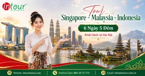 Tour Singapore - Malaysia - Indonesia 6 Ngày 5 Đêm Khởi Hành Từ Hà Nội