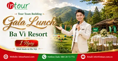 Tour Team Building - Gala Lunch Ba Vì Resort 1 Ngày