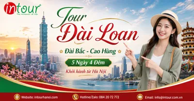 Tour Đài Loan - Đài Bắc - Cao Hùng 5 Ngày 4 Đêm Khởi Hành Từ Hà Nội 