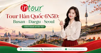 Tour Du Lịch Hàn Quốc 6 Ngày 5 Đêm: Busan - Daegu - Seoul Khởi Hành Từ Hà Nội