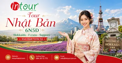 Tour Du Lịch Nhật Bản 6 Ngày 5 Đêm: Hokkaido - Furano - Sapporo Khởi Hành Từ Hà Nội