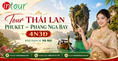 Tour Du Lịch Thái Lan Phuket – Phang Nga Bay 4 Ngày 3 Đêm Khởi Hành Từ Hà Nội