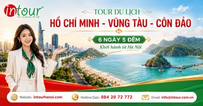 Tour Du Lịch Hồ Chí Minh - Vũng Tàu - Côn Đảo 6 Ngày 5 Đêm Khởi Hành Từ Hà Nội