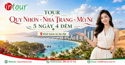 Tour Du Lịch Quy Nhơn - Nha Trang - Mũi Né 5 Ngày 4 Đêm Khởi Hành Từ Hà Nội
