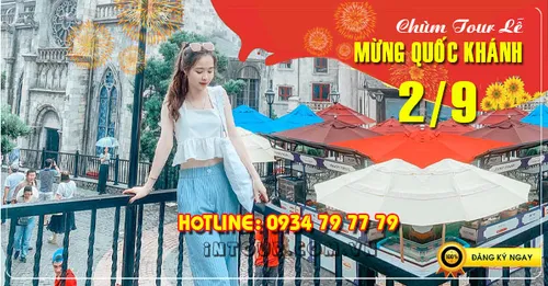 Du lịch Đà Nẵng Bà Nà Hills 3 ngày 2 đêm Lễ 2/9/2025