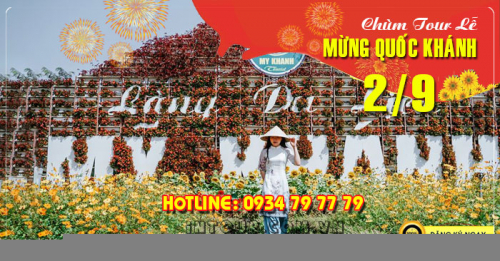 Du lịch miền tây Mỹ Tho - Tiền Giang 1 ngày Lễ 2/9/2025