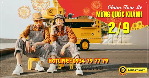Du lịch Bình Châu - Vũng Tàu 2 ngày 1 đêm Lễ 2/9/2025
