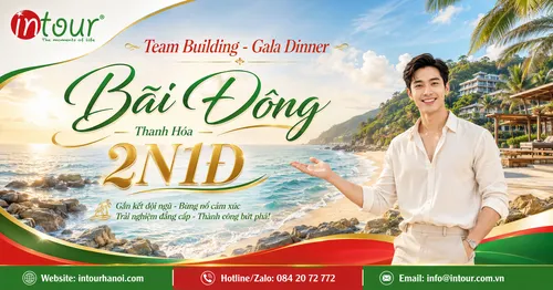 Tour Team Building - Gala Dinner Bãi Đông Thanh Hóa 2 Ngày 1 Đêm