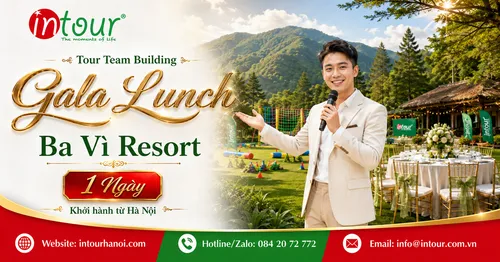 Tour Team Building - Gala Lunch Ba Vì Resort 1 Ngày