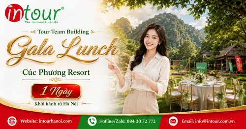 Tour Team Building - Gala Lunch Cúc Phương Resort 1 Ngày