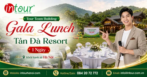 Tour Team Building - Gala Lunch Tản Đà Resort 1 Ngày