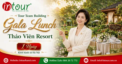 Tour Team Building - Gala Lunch Thảo Viên Resort 1 Ngày
