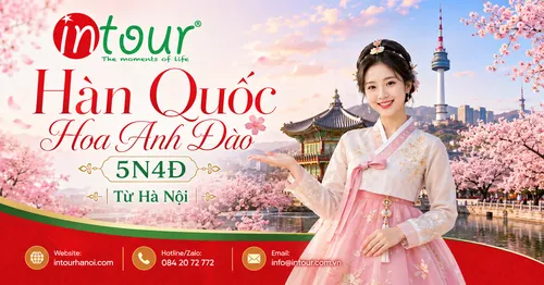 Tour Du Lịch Hàn Quốc Ngắm Hoa Anh Đào 5 Ngày 4 Đêm Khởi Hành Từ Hà Nội
