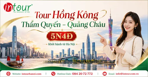 Tour Hồng Kông - Thẩm Quyến - Quảng Châu 5 Ngày 4 Đêm Khởi Hành Từ Hà Nội 