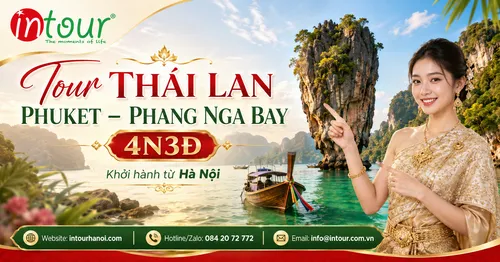 Tour Du Lịch Thái Lan Phuket – Phang Nga Bay 4 Ngày 3 Đêm Khởi Hành Từ Hà Nội