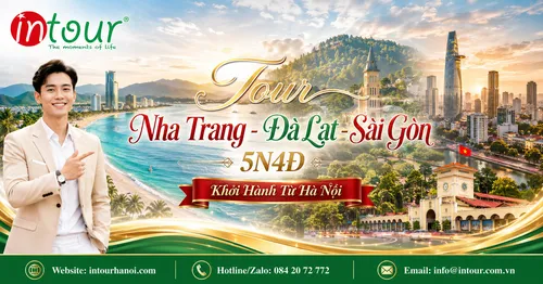 Tour Du Lịch Nha Trang - Đà Lạt - Sài Gòn 5 Ngày 4 Đêm Khởi Hành Từ Hà Nội