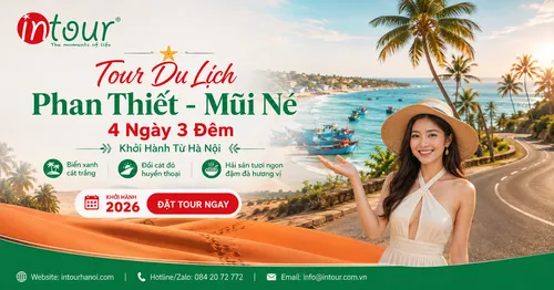 Tour Du Lịch Phan Thiết - Mũi Né 4 Ngày 3 Đêm Khởi Hành Từ Hà Nội