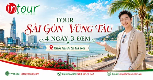Tour Du Lịch Sài Gòn - Vũng Tàu 4 Ngày 3 Đêm Khởi Hành Từ Hà Nội
