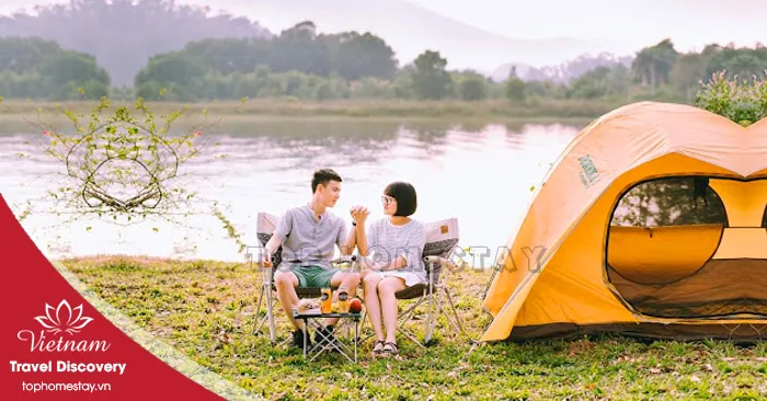 Du lịch Cắm Trại Trong Rừng Ở Hồ Tuyền Lâm Đà Lạt