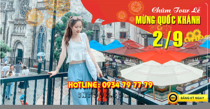 Tour du lịch Đà Nẵng Bà Nà Hills 3 ngày 2 đêm Lễ 2/9/2025
