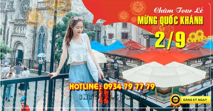 Tour du lịch Đà Nẵng Bà Nà Hills 3 ngày 2 đêm Lễ 2/9/2025