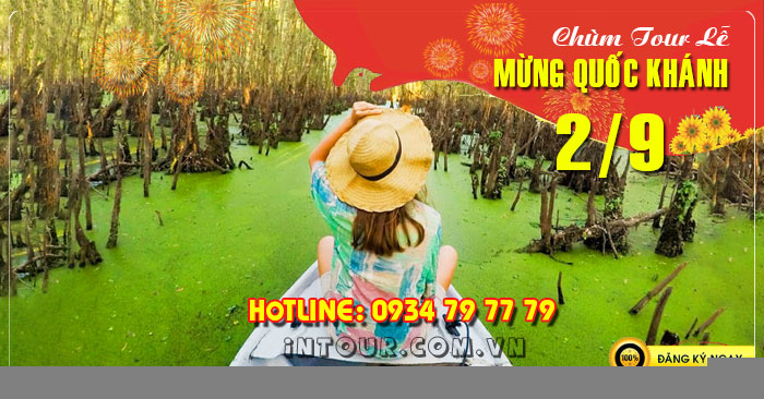 Tour du lịch Rừng Tràm Trà Sư Đảo Bà Lụa 2 ngày 2 đêm Lễ 2/9/2025