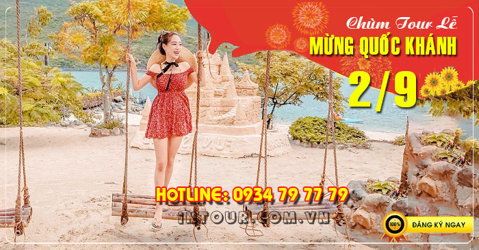 Du lịch Đảo Bình Ba 2 ngày 1 đêm Lễ 2/9/2025