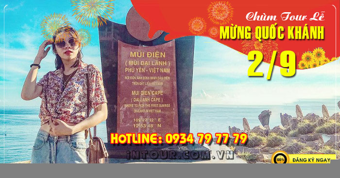 Du lịch Phú Yên Đảo Hòn Nưa 3 ngày 3 đêm Lễ 2/9/2025