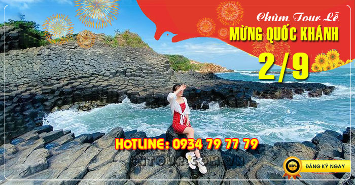 Du lịch Phú Yên - Điệp Sơn 3 ngày 3 đêm Lễ 2/9/2025