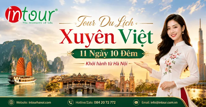 Tour Du Lịch Xuyên Việt 11 Ngày 10 Đêm Khởi Hành Từ Hà Nội