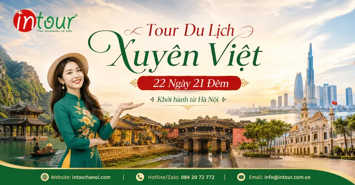 Tour Du Lịch Xuyên Việt 22 Ngày 21 Đêm Khởi Hành Từ Hà Nội
