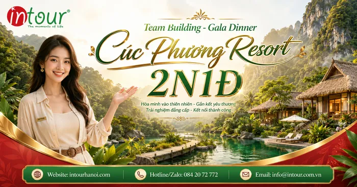 Tour Team Building – Gala Dinner Cúc Phương Resort 2 Ngày 1 Đêm