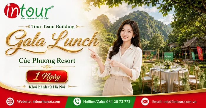 Tour Team Building - Gala Lunch Cúc Phương Resort 1 Ngày