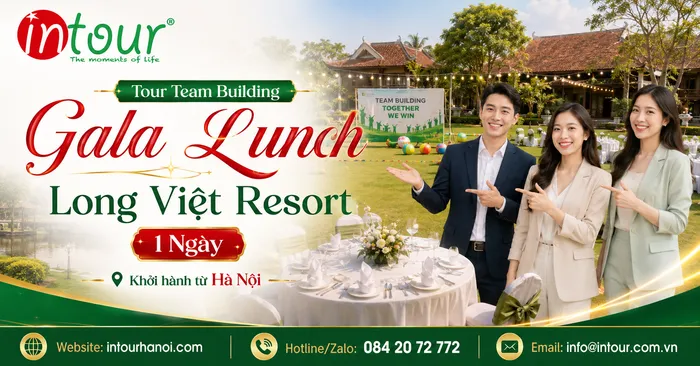 Tour Team Building - Gala Lunch Long Việt Resort 1 Ngày