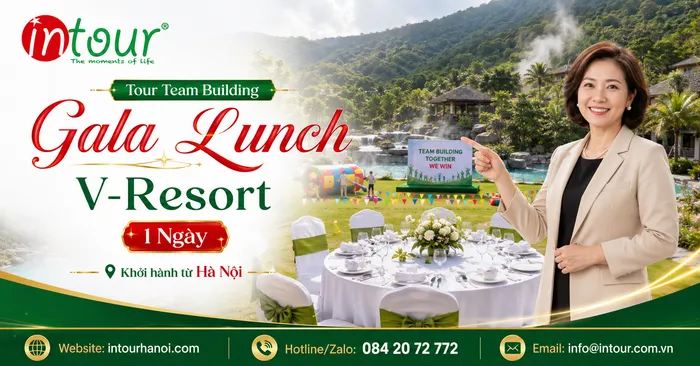 Tour Team Building - Gala Lunch V-Resort 1 Ngày