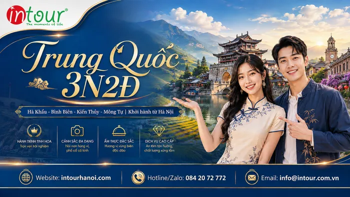 Tour Du Lịch Trung Quốc 3 Ngày 2 Đêm: Hà Khẩu - Bình Biên - Kiến Thủy - Mông Tự Khởi Hành Từ Hà Nội