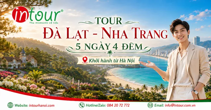 Tour Du Lịch Đà Lạt - Nha Trang 5 Ngày 4 Đêm Khởi Hành Từ Hà Nội